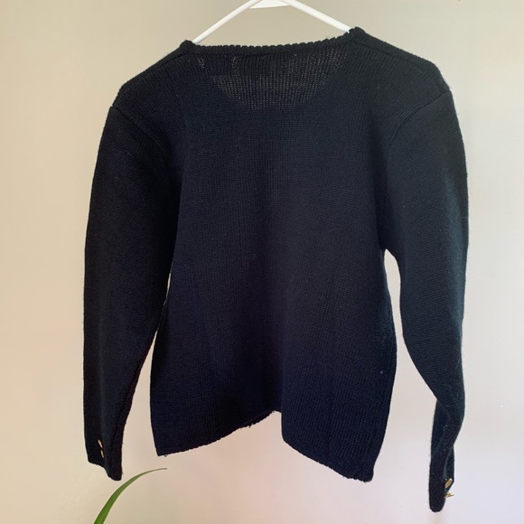 [SOLD ETSY] Vintage Pumpkin Halloween Cardigan - Picture 7 of 7